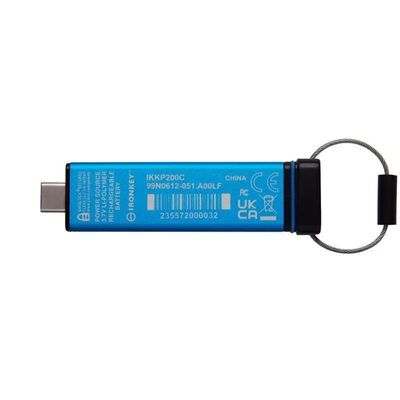 Kingston Technology IronKey 512GB USB-C Keypad 200C, FIPS 140-3 Lvl 3 AES-256