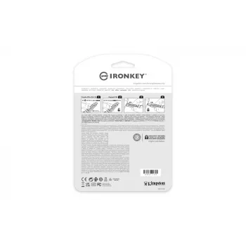 Kingston Technology IronKey 32GB Keypad 200, FIPS 140-3 Lvl 3, szyfrowanie sprzętowe AES-256