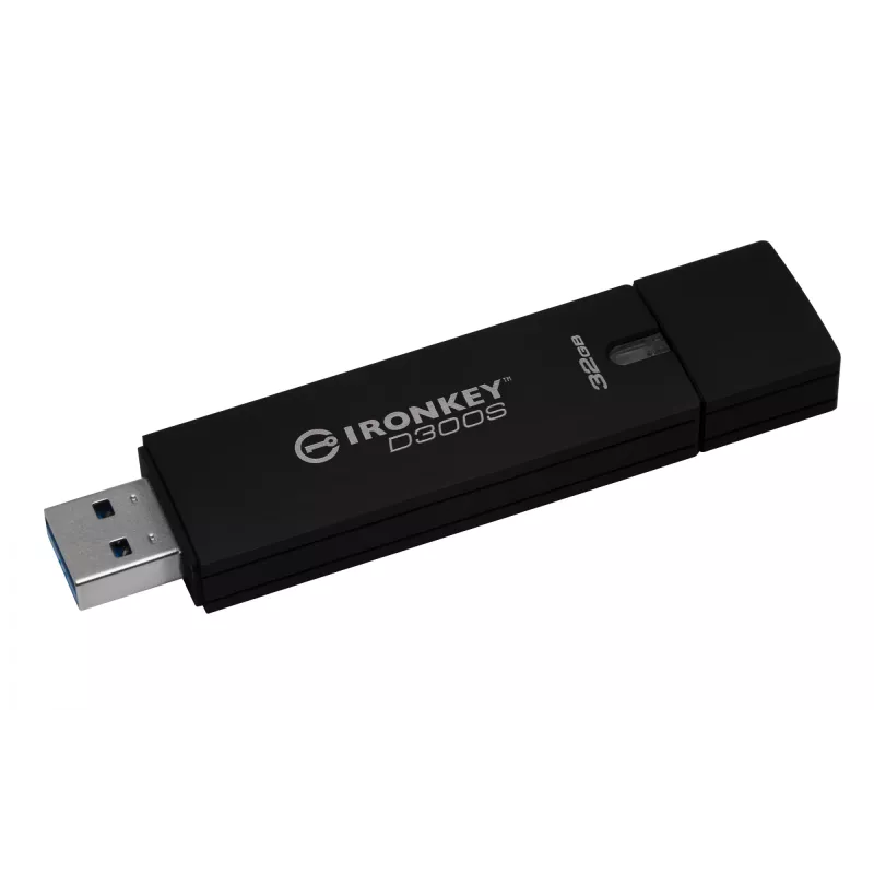 Kingston Technology IronKey 32GB D300S – zaszyfrowany pendrive z AES 256 XTS