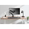 Neomounts DS70-450BL1 Uchwyt do monitora 17-42 cala - sprężyna gazowa - Topfix - ogranicznik 180°
