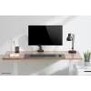Neomounts DS70-450BL1 Uchwyt do monitora 17-42 cala - sprężyna gazowa - Topfix - ogranicznik 180°