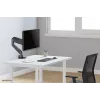 Neomounts DS70-450BL1 Uchwyt do monitora 17-42 cala - sprężyna gazowa - Topfix - ogranicznik 180°