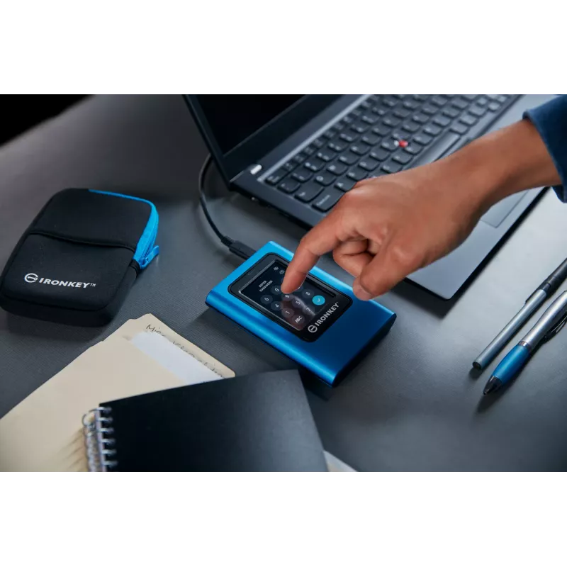 Kingston Technology IronKey 960GB Vault Privacy 80 XTS-AES 256-bit Encrypted External SSD