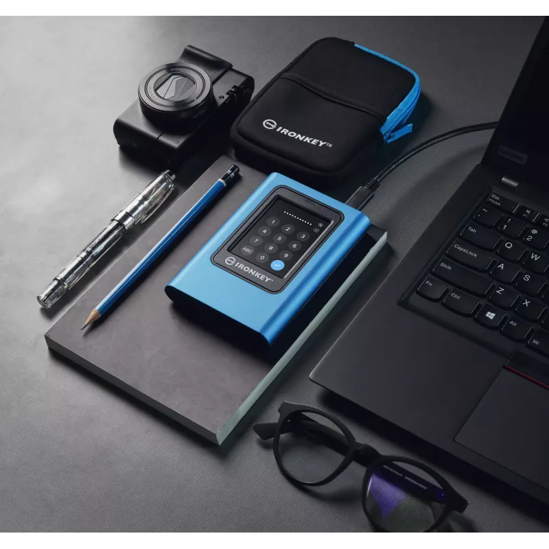 Kingston Technology IronKey 960GB Vault Privacy 80 XTS-AES 256-bit Encrypted External SSD