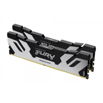 Kingston Technology FURY 32GB 6400MT/s DDR5 CL32 DIMM (Zestaw 2 sztuk) Renegade srebrny