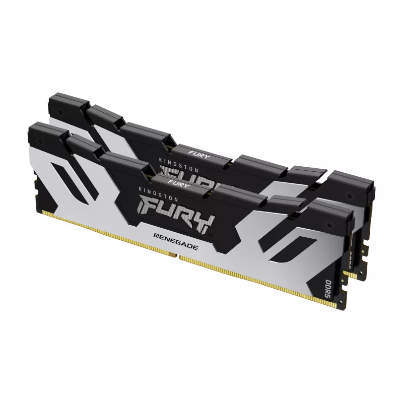 Kingston Technology FURY 32GB 6400MT/s DDR5 CL32 DIMM (Zestaw 2 sztuk) Renegade srebrny