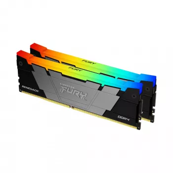 Kingston Technology FURY 32GB 3600MT/s DDR4 CL16 DIMM (Zestaw 2 szt.) 1Gx8 Renegade RGB