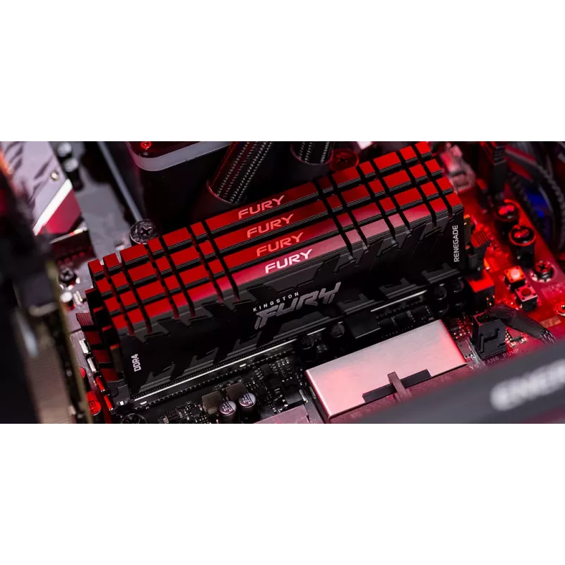 Kingston Technology FURY 32GB 3600MT/s DDR4 CL16 DIMM (Zestaw 2 szt.) 1Gx8 Renegade RGB