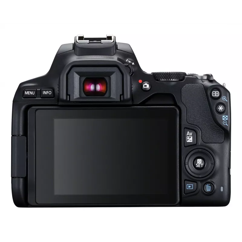 Canon EOS 250D+EF-S 18-55mm Zestaw lustrzanki SLR 24,1 MP CMOS 6000 x 4000 pikseli Czarny