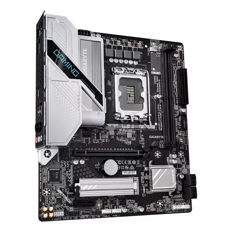 Płyta główna GIGABYTE H810M GAMING WIFI6, Intel Core Ultra, LGA 1851, Micro ATX