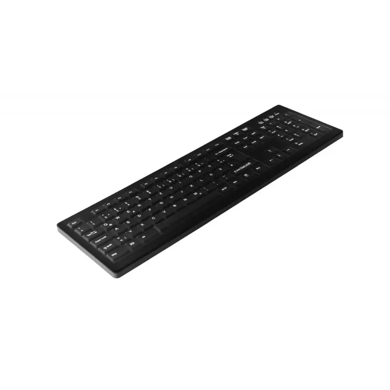 Klawiatura Contour Design Active Key AK-C8100 medyczna RF bezprzewodowa QWERTZ niemiecka czarna
