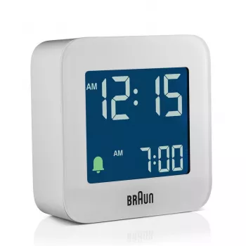 Braun BC08 Cyfrowy budzik Biały