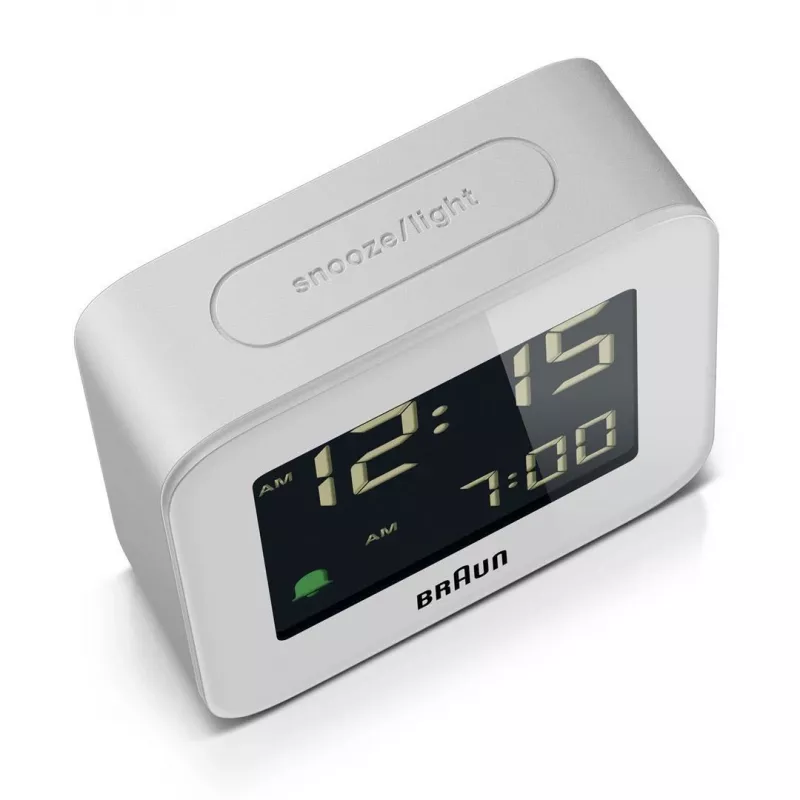 Braun BC08 Cyfrowy budzik Biały