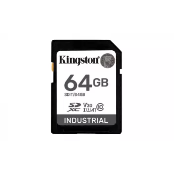 Karta pamięci Kingston Technology 64 GB SDXC przemysłowa UHS-I pSLC