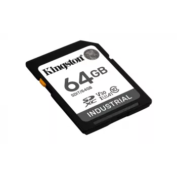 Karta pamięci Kingston Technology 64 GB SDXC przemysłowa UHS-I pSLC