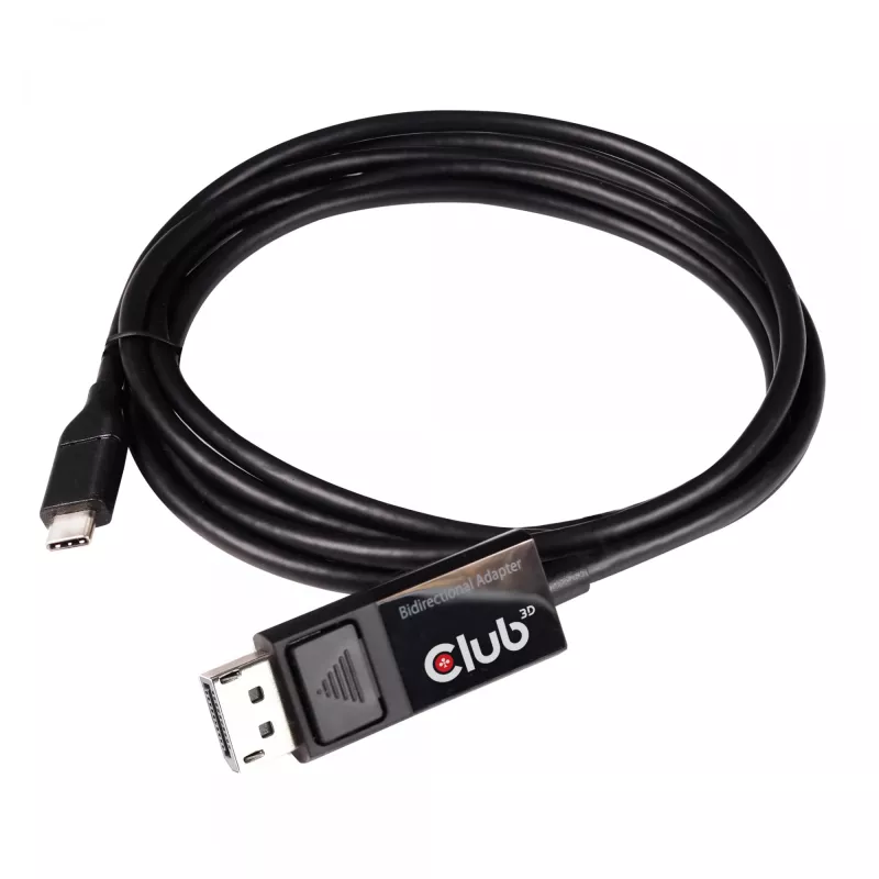 CLUB3D Kabel USB Type C do DP 1.4 8K60Hz M/M 1,8 m