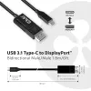 CLUB3D Kabel USB Type C do DP 1.4 8K60Hz M/M 1,8 m