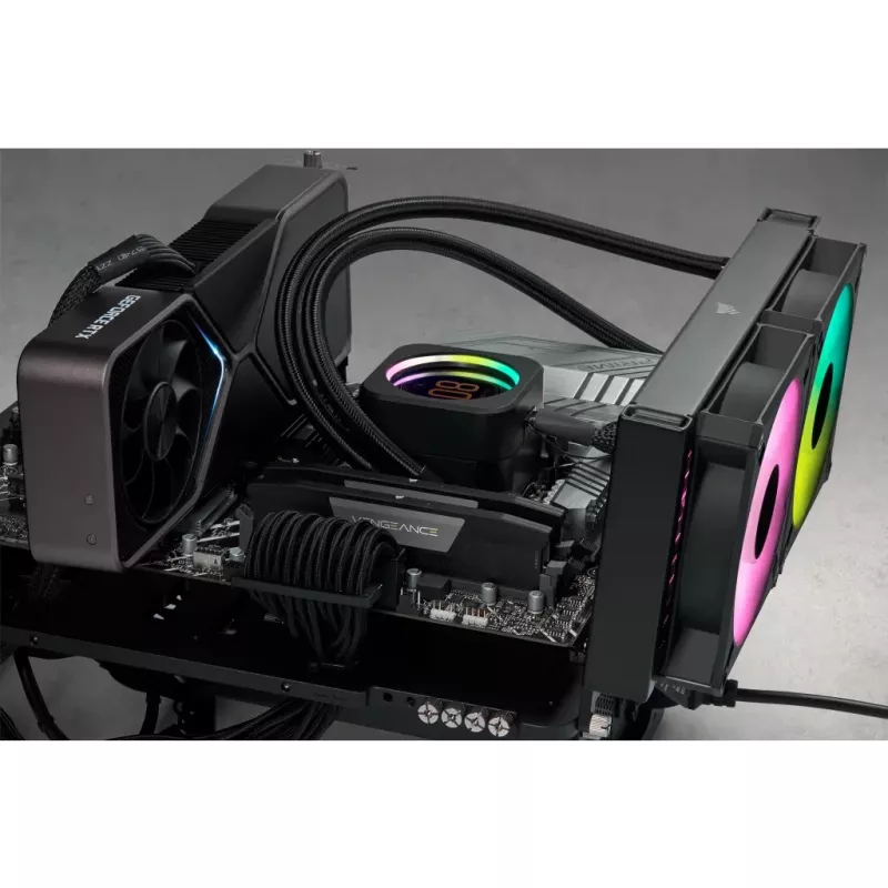 CORSAIR Memory 32 GB (2x16 GB) DDR5 DRAM 6000 MT/s CL36 AMD EXPO i Intel XMP Zestaw pamięci Vengeance