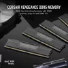 CORSAIR Memory 32 GB (2 x 16 GB) DDR5 DRAM 7200 MT/s CL34 zestaw pamięci Vengeance — czarny