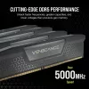 CORSAIR Memory 32 GB (2 x 16 GB) DDR5 DRAM 7200 MT/s CL34 zestaw pamięci Vengeance — czarny