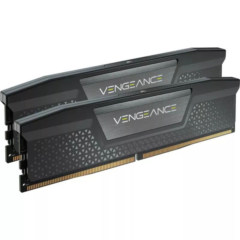 CORSAIR Memory 32 GB (2 x 16 GB) DDR5 DRAM 7200 MT/s CL34 zestaw pamięci Vengeance — czarny
