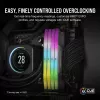 Corsair Vengeance RGB, DDR5-5200, CL40, AMD EXPO - 32 GB Dual-Kit, Grau