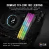 Pamięć CORSAIR 64 GB (2x32 GB) DDR5 DRAM 5200 MT/s CL40 AMD Expo i Intel XMP Zestaw Pamięci Vengeance RGB