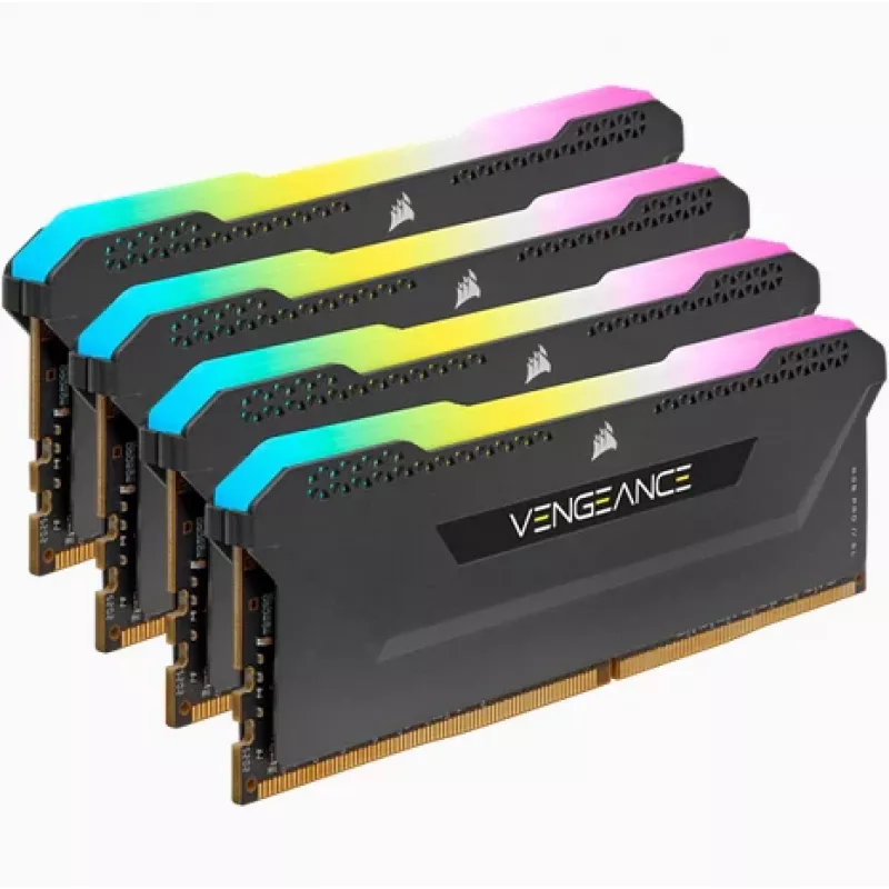 Zestaw pamięci CORSAIR Vengeance RGB Pro SL 64GB (4x16GB) DDR4 3200MHz C16
