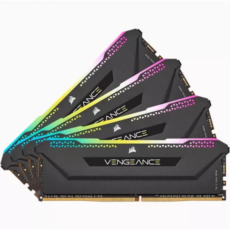 Zestaw pamięci CORSAIR Vengeance RGB Pro SL 64GB (4x16GB) DDR4 3200MHz C16