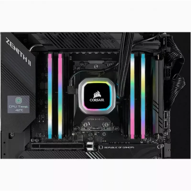 Zestaw pamięci CORSAIR Vengeance RGB Pro SL 64GB (4x16GB) DDR4 3200MHz C16