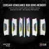 CORSAIR Memory 64GB DDR5 (2x32GB) Dram 5200MT/s CL40 Memory Kit Vengeance RGB biały