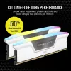 CORSAIR Memory 64GB DDR5 (2x32GB) Dram 5200MT/s CL40 Memory Kit Vengeance RGB biały