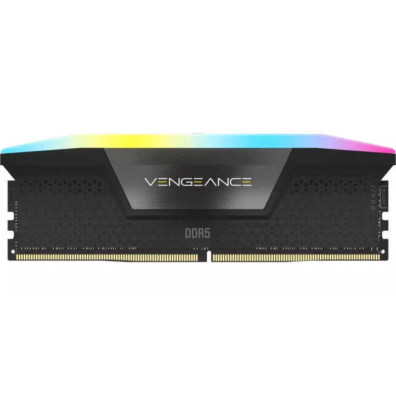 DIMM 128 GB DDR5-5600 (4x 32 GB) Quad-Kit, Arbeitsspeicher schwarz, CMH128GX5M4B5600C40, Vengeance RGB, INTEL XMP