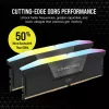 Pamięć CORSAIR 32GB DDR5 (2x16GB) DRAM 6400MT/s CL32 Vengeance RGB Kit — czarna