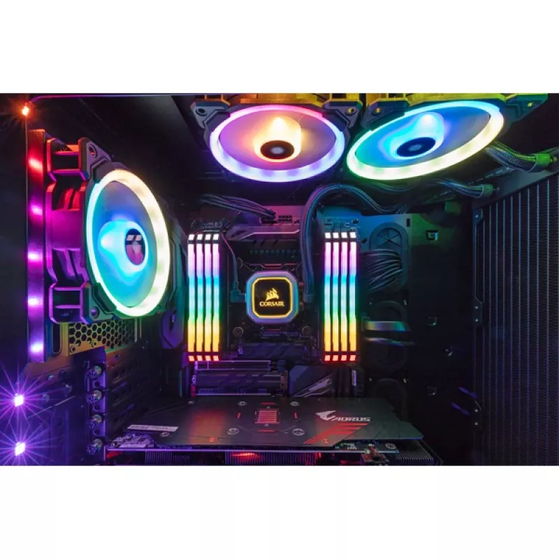 Corsair Vengeance RGB PRO 16 GB (2x8 GB) DDR4-2933 CL16 zestaw pamięci RAM, czarny