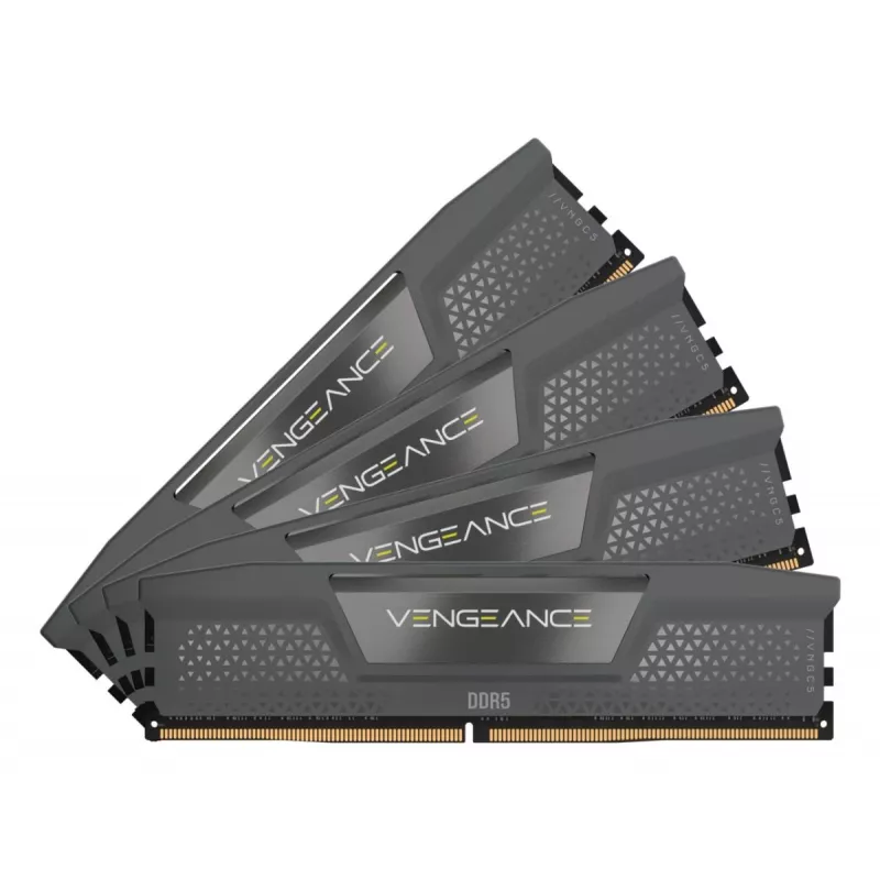 CORSAIR Memory 64GB - DDR5 (4x16GB) Dram 5600MT/s CL36 AMD Expo i Intel XMP Memory Kit Vengeance