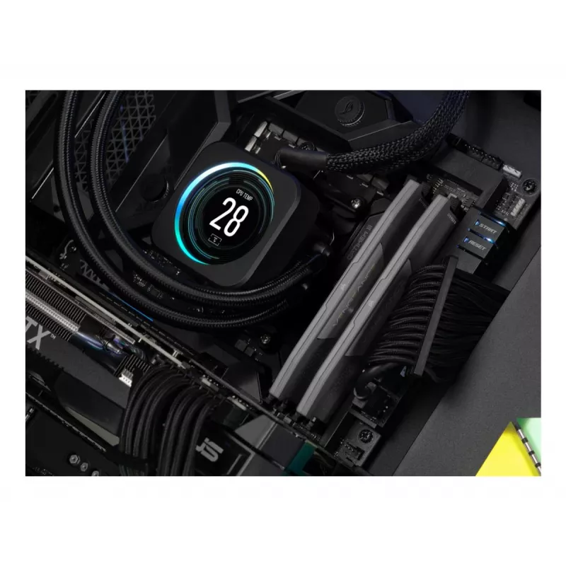 CORSAIR Memory 64GB - DDR5 (4x16GB) Dram 5600MT/s CL36 AMD Expo i Intel XMP Memory Kit Vengeance