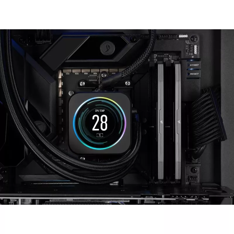 DIMM 64 GB DDR5-6000 (4x 16 GB) Quad-Kit, Arbeitsspeicher schwarz, CMK64GX5M4B6000Z36, Vengeance, AMD EXPO