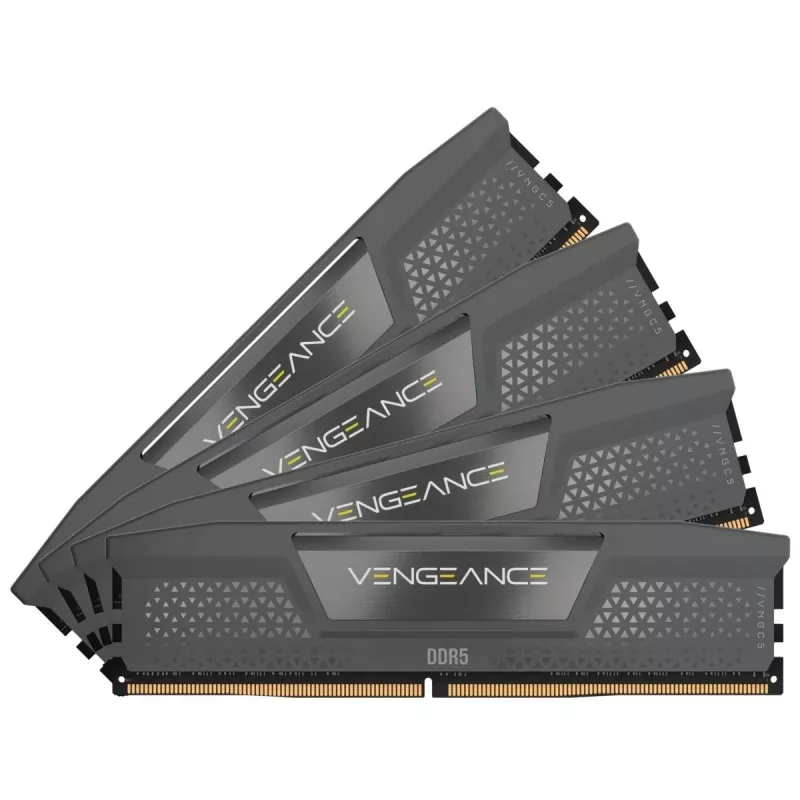 DIMM 64 GB DDR5-6000 (4x 16 GB) Quad-Kit, Arbeitsspeicher schwarz, CMK64GX5M4B6000Z36, Vengeance, AMD EXPO