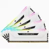 Zestaw pamięci CORSAIR 64GB DDR4 (4 x 16GB) DRAM 3200MHz C16 Vengeance RGB Pro SL Biały