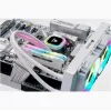 Zestaw pamięci CORSAIR 64GB DDR4 (4 x 16GB) DRAM 3200MHz C16 Vengeance RGB Pro SL Biały