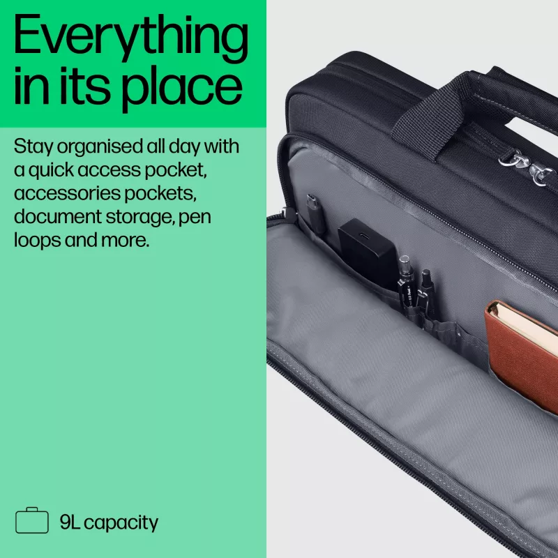 Torba na laptopa HP Everyday 14 cali, Aktówka, 35,8 cm (14,1 cala), Pasek na ramię, 440 g