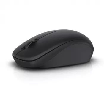 DELL Czarny Wireless mysz-WM126, oburęczna, optyczna, RF bezprzewodowa, 1000 DPI, czarna
