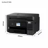 Epson EcoTank ET-3850 Atramentowa A4 4800 x 1200 DPI 33 ppm Wi-Fi