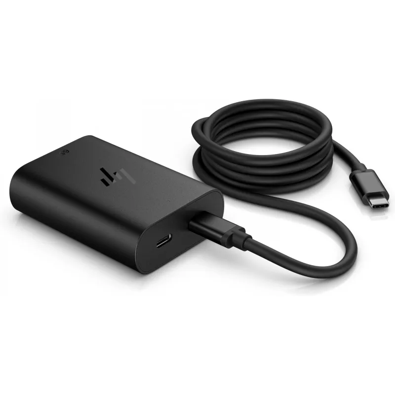 HP 65W GaN USB-C Zasilacz do laptopa, Do laptopa, Do użytku wewnętrznego, 65 W, 5,9,12,15,20 V, 65 W, Do domu