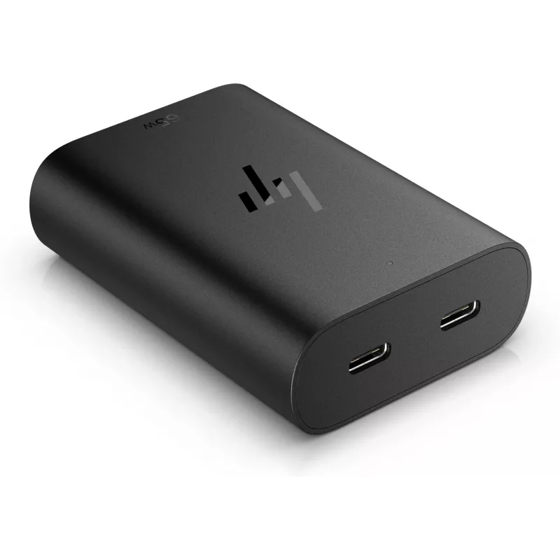 HP 65W GaN USB-C Zasilacz do laptopa, Do laptopa, Do użytku wewnętrznego, 65 W, 5,9,12,15,20 V, 65 W, Do domu