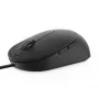 Mysz przewodowa DELL Pro - MS3220 - Czarna, oburęczna, laserowa, USB Type-A, 3200 DPI, 2 ms, czarna