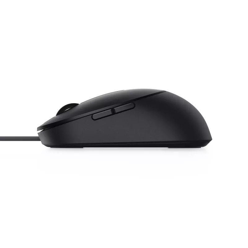 Mysz przewodowa DELL Pro - MS3220 - Czarna, oburęczna, laserowa, USB Type-A, 3200 DPI, 2 ms, czarna