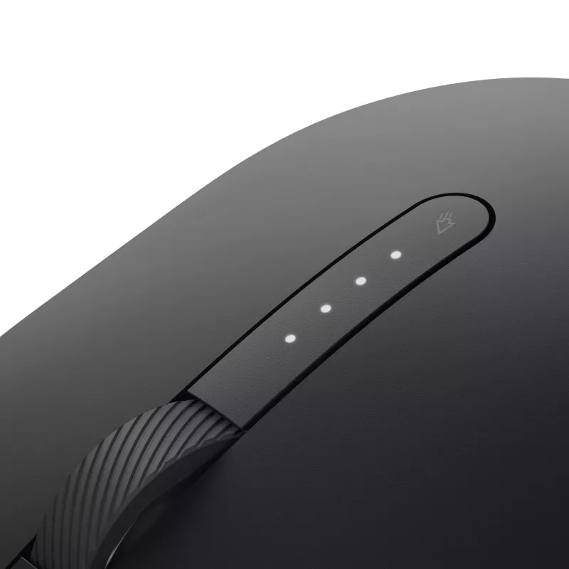 Mysz przewodowa DELL Pro - MS3220 - Czarna, oburęczna, laserowa, USB Type-A, 3200 DPI, 2 ms, czarna