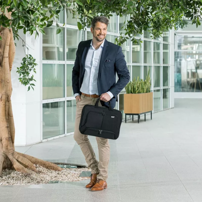 DICOTA Eco Top Traveler Pro - torba na notebooka 15-17,3 cala - czarna / poliester 1680d Rpet